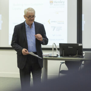 Jurek Sikorski during the Building Customer Loyalty event
