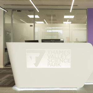 Thames Valley Science Park reception area