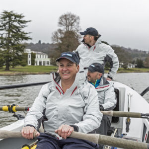 Heads Together and Row team on the River Thames: Alison