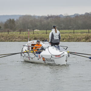 Heads Together and Row team on the River Thames
